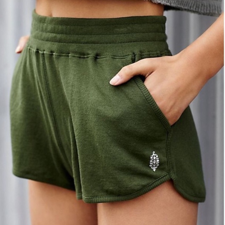 Free People Sting Like A Bee Shorts